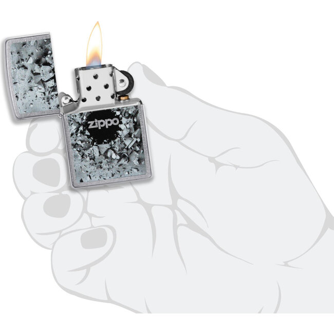 Lighter Zippo Concrete Hole Design