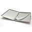 Cigarette Case Pearl Chrome Black Panel