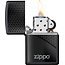 Zippo Lighter Zippo Black Hexagon Design