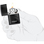 Aansteker Zippo Black Hexagon Design