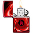 Zippo Lighter Zippo Red Swirl Design