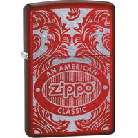 Aansteker Zippo Candy Apple Red Scroll