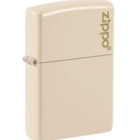 Aansteker Zippo Flat Sand with Logo