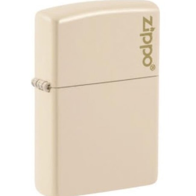 Aansteker Zippo Flat Sand with Logo