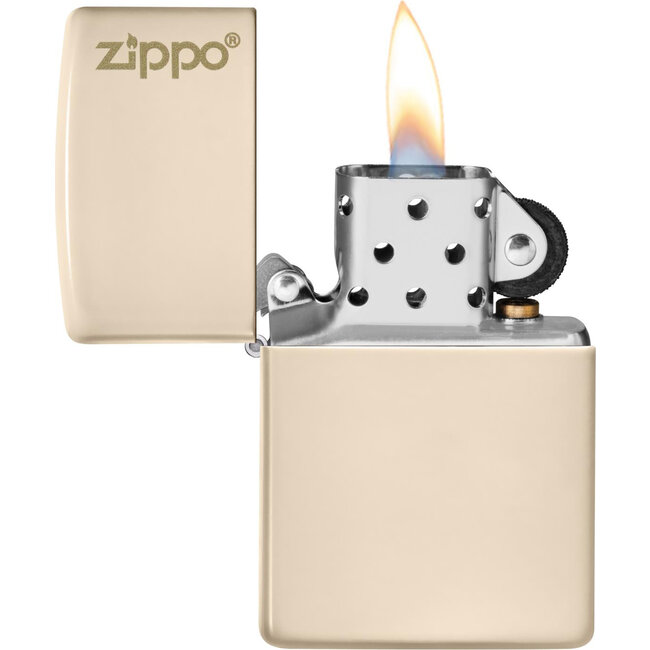 Aansteker Zippo Flat Sand with Logo