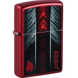 Zippo Aansteker Zippo Red Grey Design