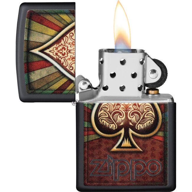 Aansteker Zippo Ace of Spade Design