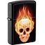 Zippo Aansteker Zippo 3D Print Flaming Skull