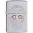 Lighter Zippo Etched Skull