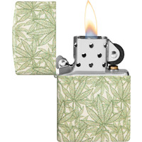 Aansteker Zippo Cannabis Leaf