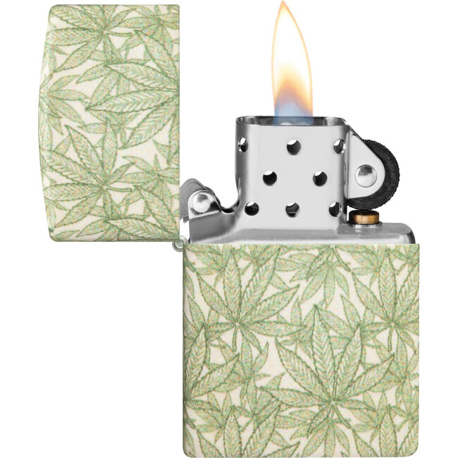 Aansteker Zippo Cannabis Leaf