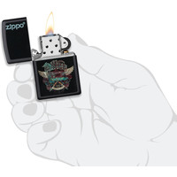 Aansteker Zippo Tattoo Design