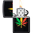 Lighter Zippo Rasta Cannabis Design