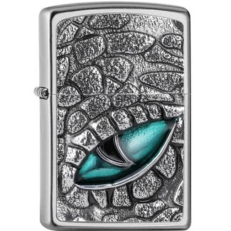 Zippo Aansteker Zippo Crocodile Eye Emblem