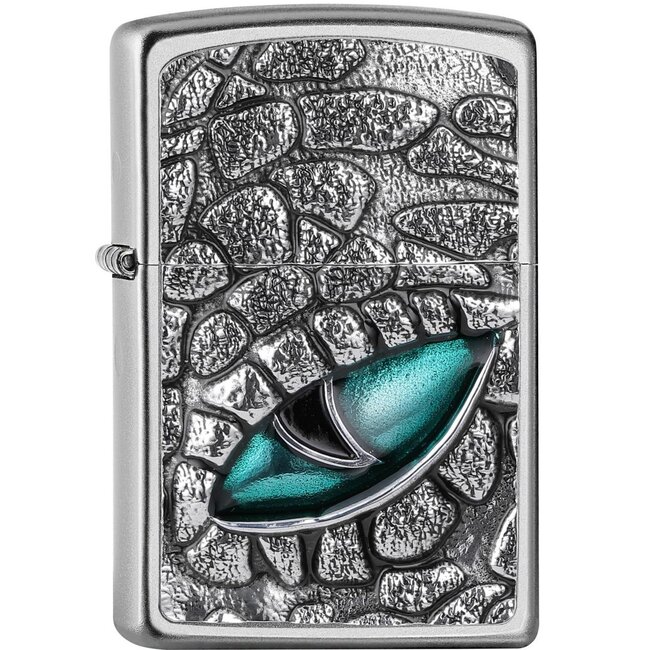 Zippo Lighter Zippo Crocodile Eye Emblem