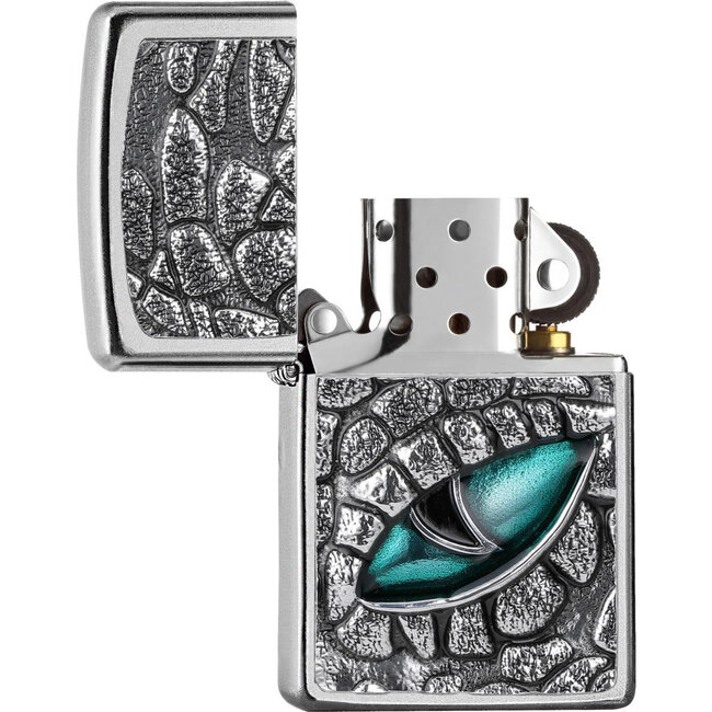 Lighter Zippo Crocodile Eye Emblem