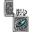 Zippo Aansteker Zippo Crocodile Eye Emblem