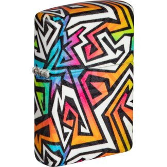 Zippo Lighter Zippo Colorful Graffiti