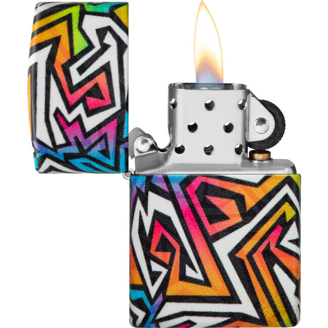 Lighter Zippo Colorful Graffiti