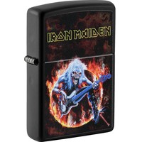 Lighter Zippo Iron Maiden Guitar Fire