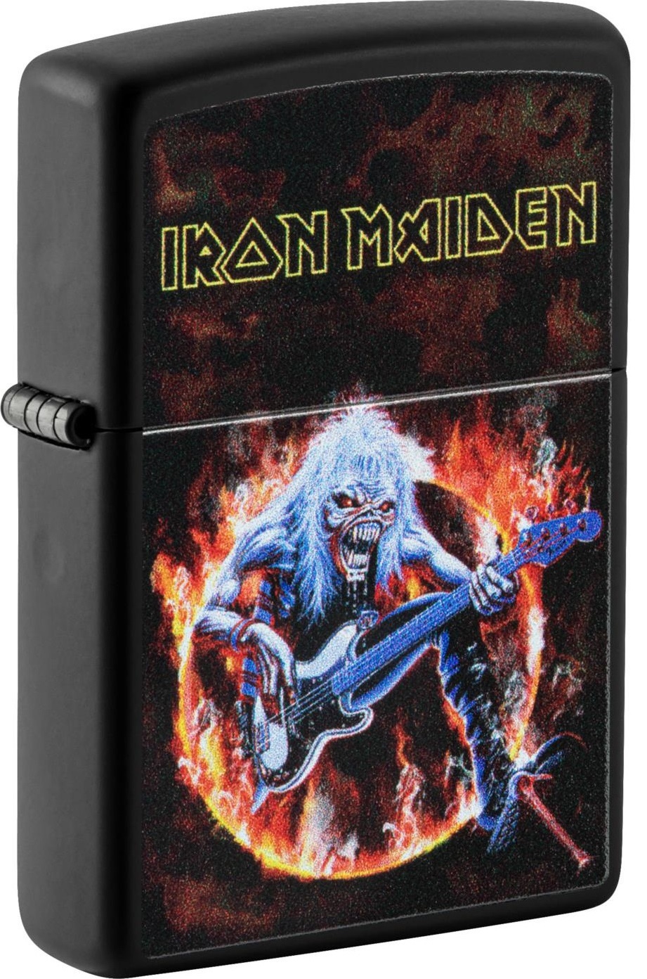 Lighter Zippo Iron Maiden Guitar Fire Haddocks