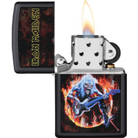Lighter Zippo Iron Maiden Guitar Fire