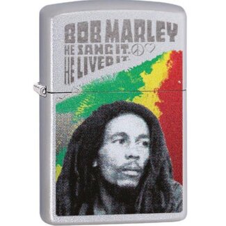 Zippo Aansteker Zippo Bob Marley He sang it