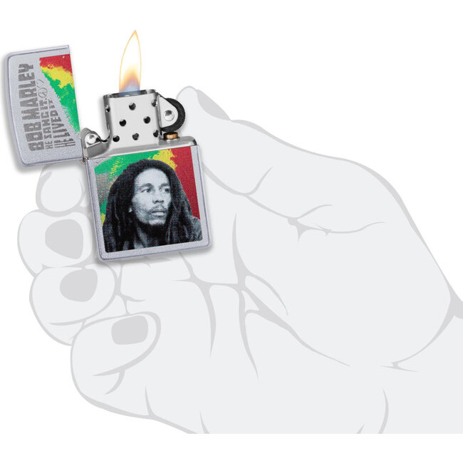 Lighter Zippo Bob Marley He sang it