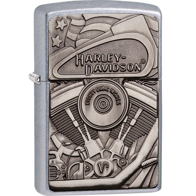 Lighter Zippo Harley Davidson Trick Emblem
