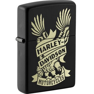 Zippo Aansteker Zippo Harley Davidson Eagle Motorcycle