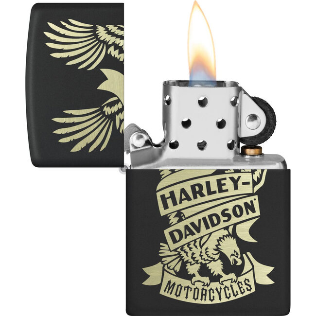 Lighter Zippo Harley Davidson Eagle Motorcycle