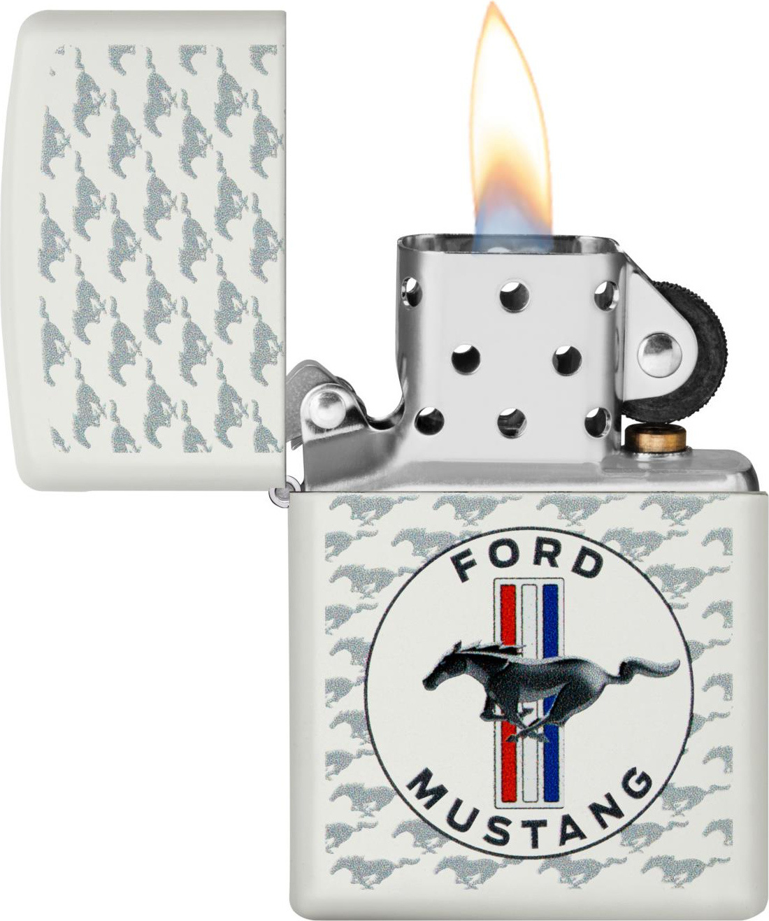 Lighter Zippo Ford Mustang Horses - Haddocks Lightershop