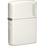 Lighter Zippo White Glow in the Dark Green with Logo