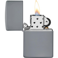 Aansteker Zippo Flat Grey