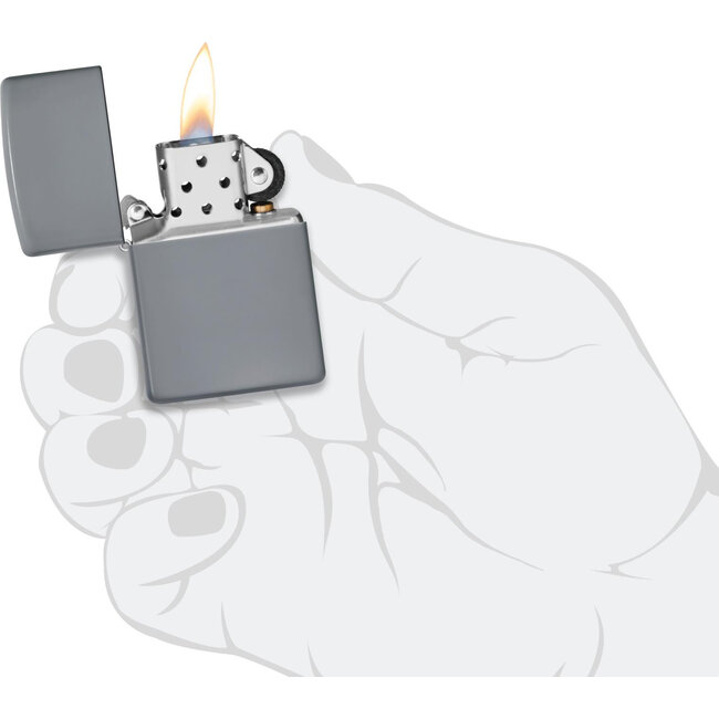 Lighter Zippo Flat Grey