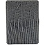 Cigarette Case Pearl Crocodile Blue
