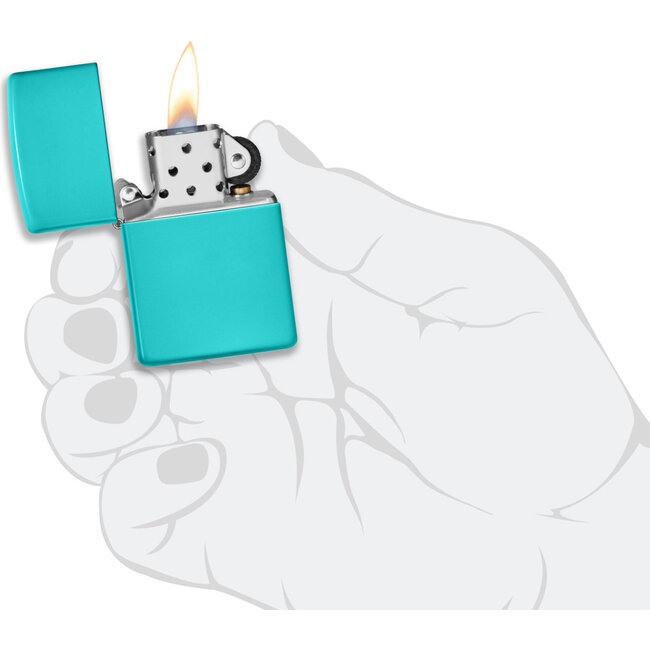 Lighter Zippo Flat Turquoise