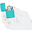 Lighter Zippo Flat Turquoise