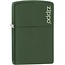 Zippo Aansteker Zippo Green Matte with Logo