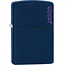 Lighter Zippo Navy Blue Matte with Logo