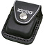 Zippo Gift Set Zippo Aansteker Brushed Chrome met Leather Pouch Black Loop