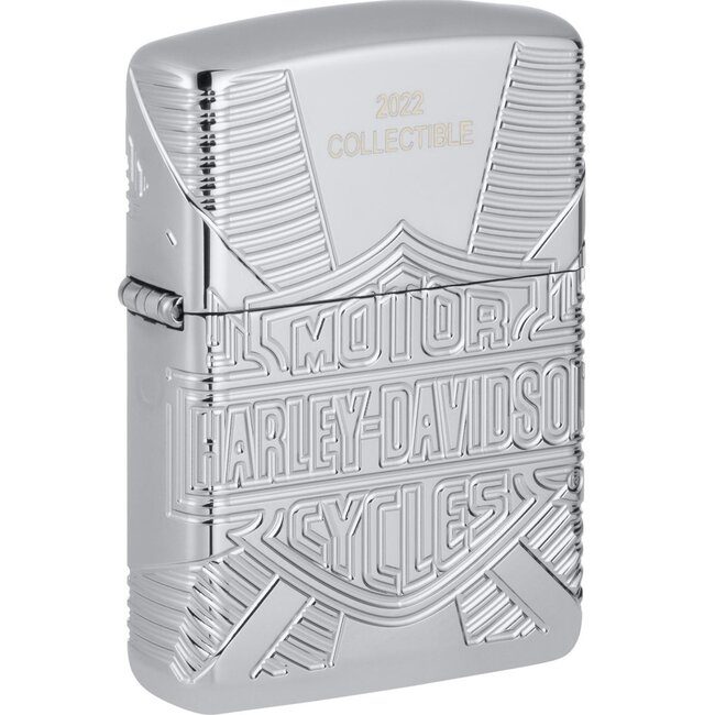 Aansteker Zippo Armor Case Harley Davidson Collectable 2022