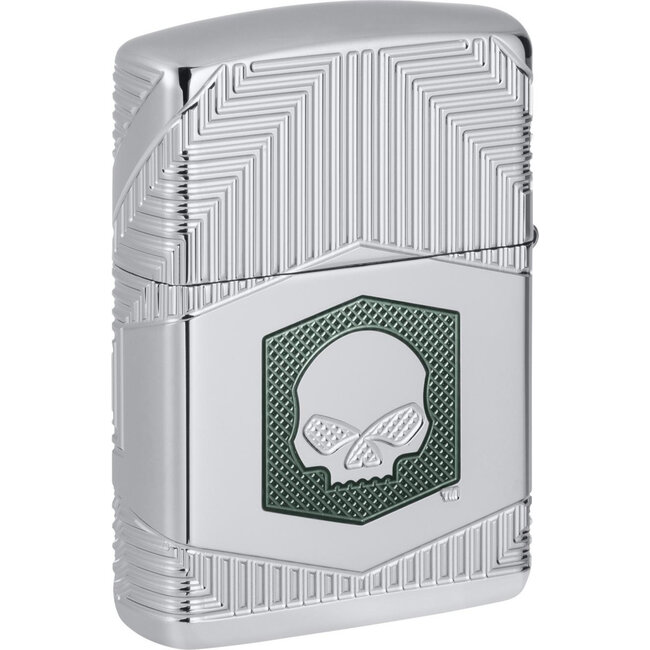 Aansteker Zippo Armor Case Harley Davidson Collectable 2022