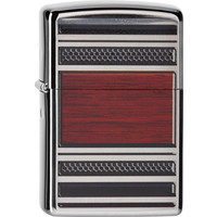 Pijpaansteker Zippo Steel and Wood