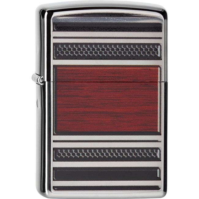 Pipe Lighter Zippo Steel and Wood