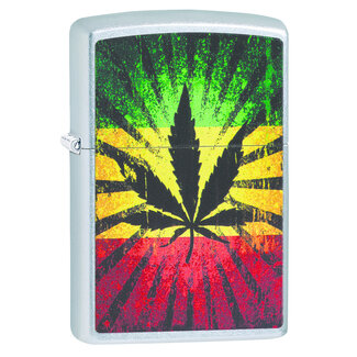 Zippo Lighter Zippo Rastafari Leaf