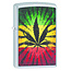 Zippo Aansteker Zippo Rastafari Leaf