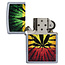 Zippo Lighter Zippo Rastafari Leaf