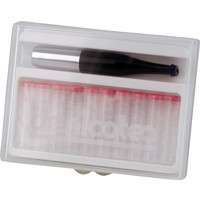 Denicotea Pijpje Sigarettenhouder Standard Chrome/Black
