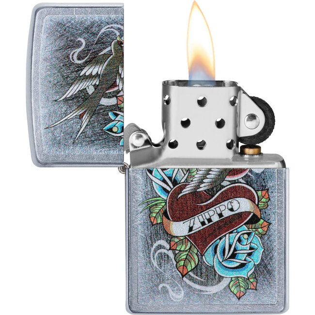 Aansteker Zippo Tattoo Heart